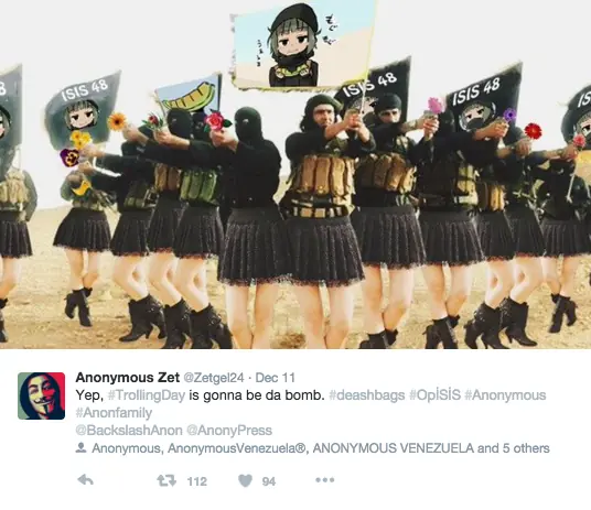 Here’s The Very NSFW Way Anonymous Trolled The Hell Out of ISIS - Article Image 9