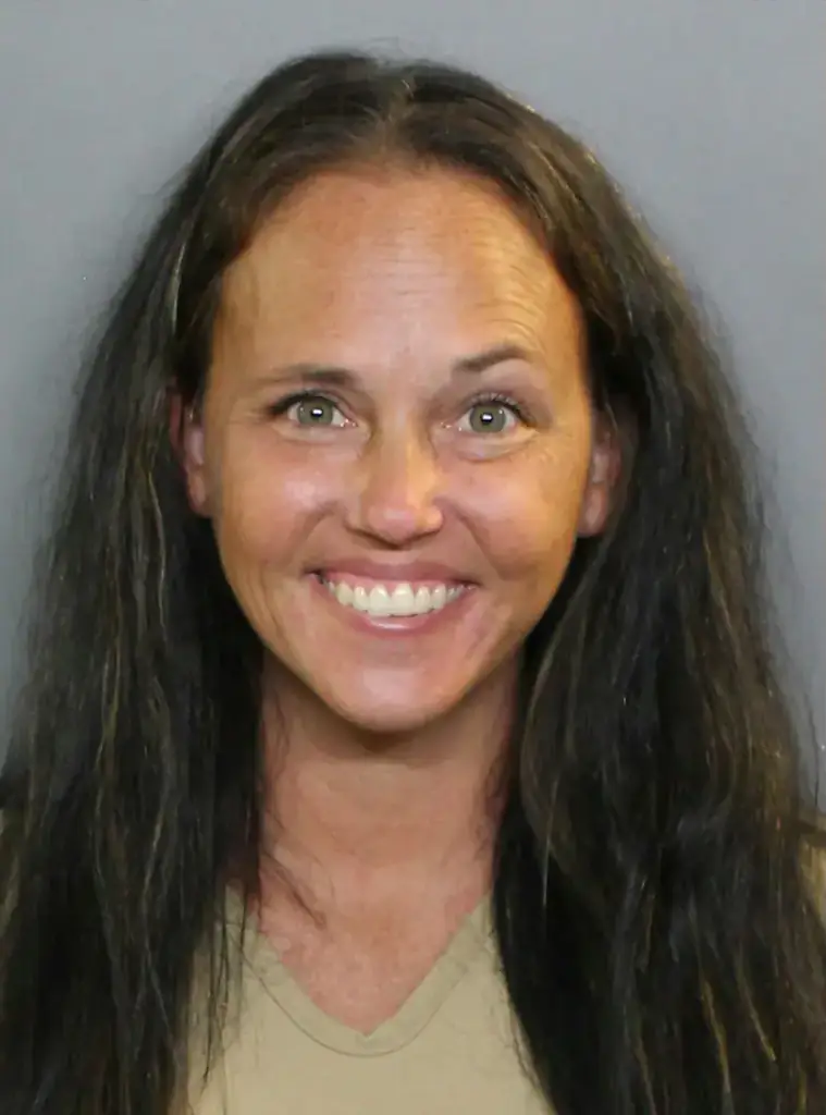 Malia Nummerdor pictured smiling after she was charged with engaging in sexual contact with an animal this week. Credit: Charlotte County Sheriff's Office
