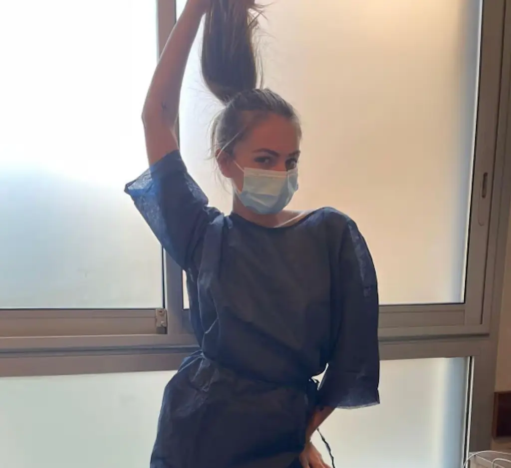 The model revealed her struggles. Credit: thylaneblondeau/Instagram