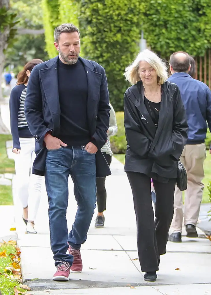 Ben Affleck and his mother, Christine Anne Boldt. Credit: BG004/Bauer-Griffin / Getty