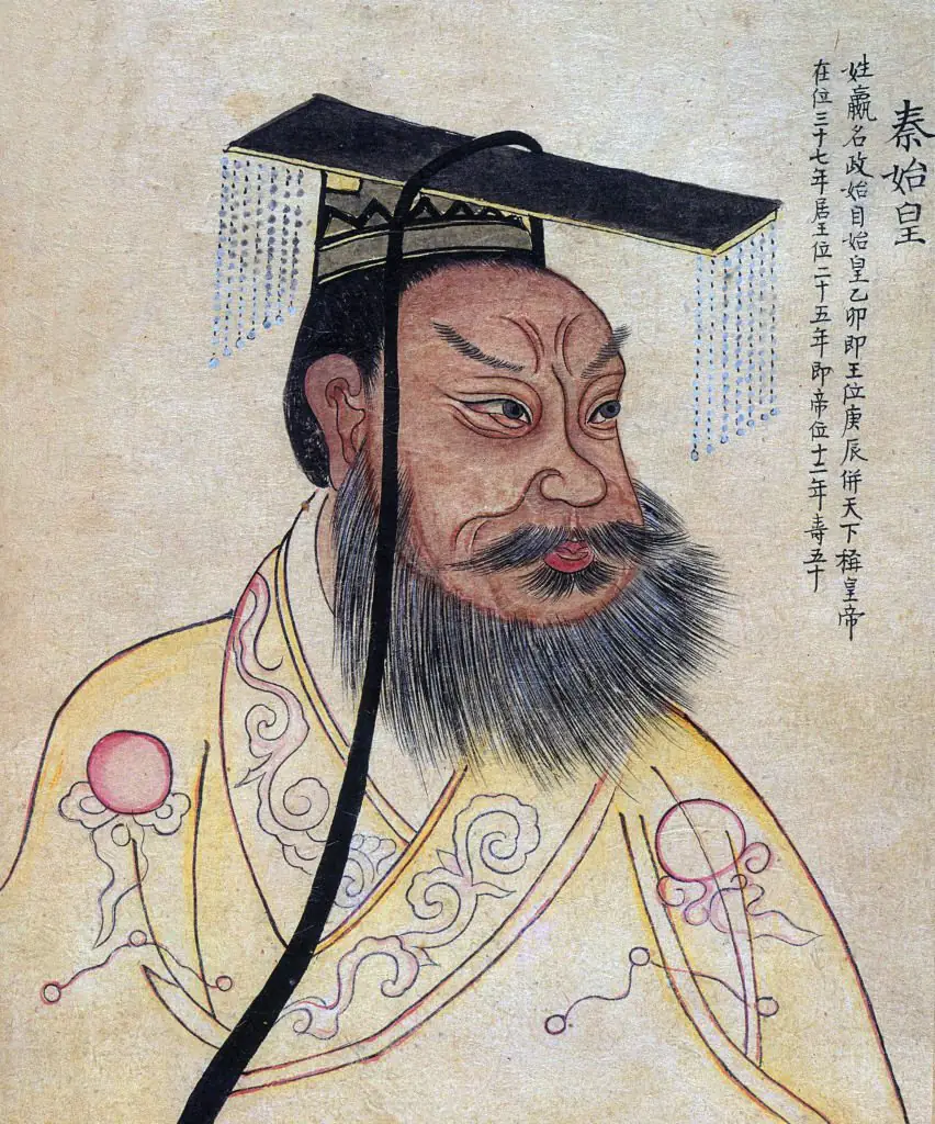 Qin Shu Huang was the first Emperor of a unified China. Credit: Pictures from History / Getty