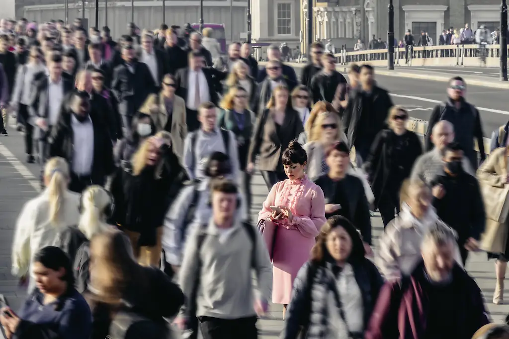 Heinz von Foerster argued that population density would eventually hit a mathematical infinity where people literally run out of physical standing room. Credit: JohnnyGreig / Getty
