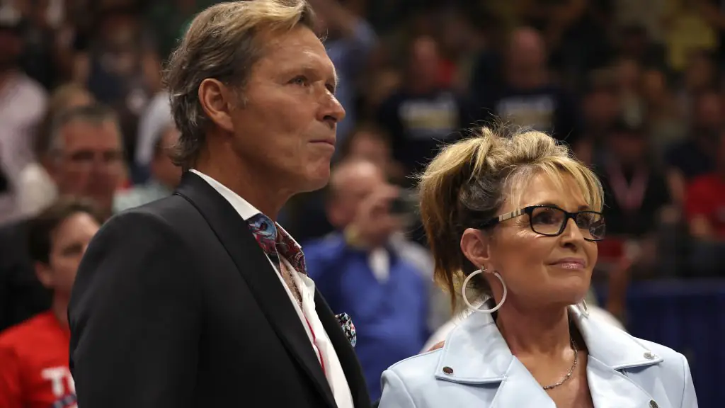 Sarah Palin with her boyfriend, Ron Duguay,