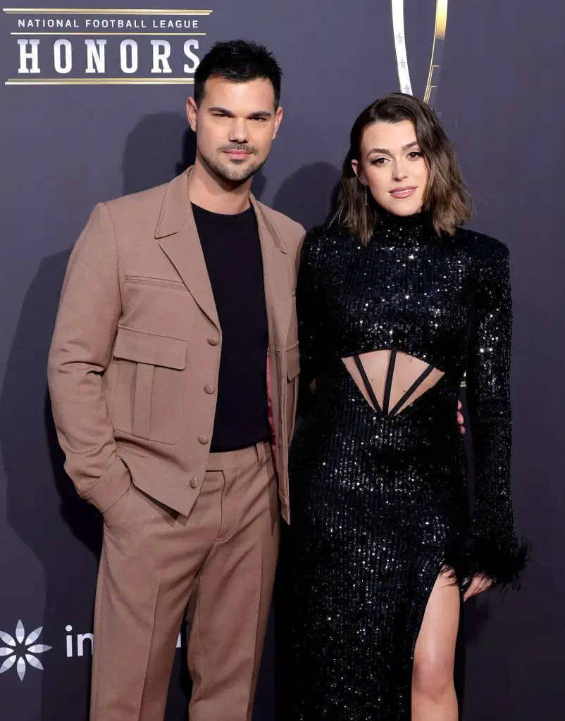 Taylor Lautner and Tay Lautner have welcomed their first baby. Credit: Ethan Miller / Getty