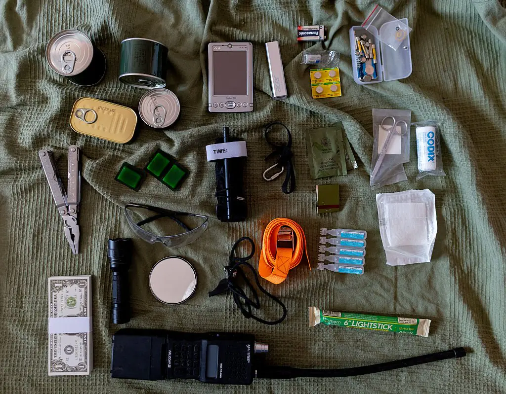Items such as these could help in the event of a disaster. Credit: Eduardo Parra/Europa Press via Getty Images