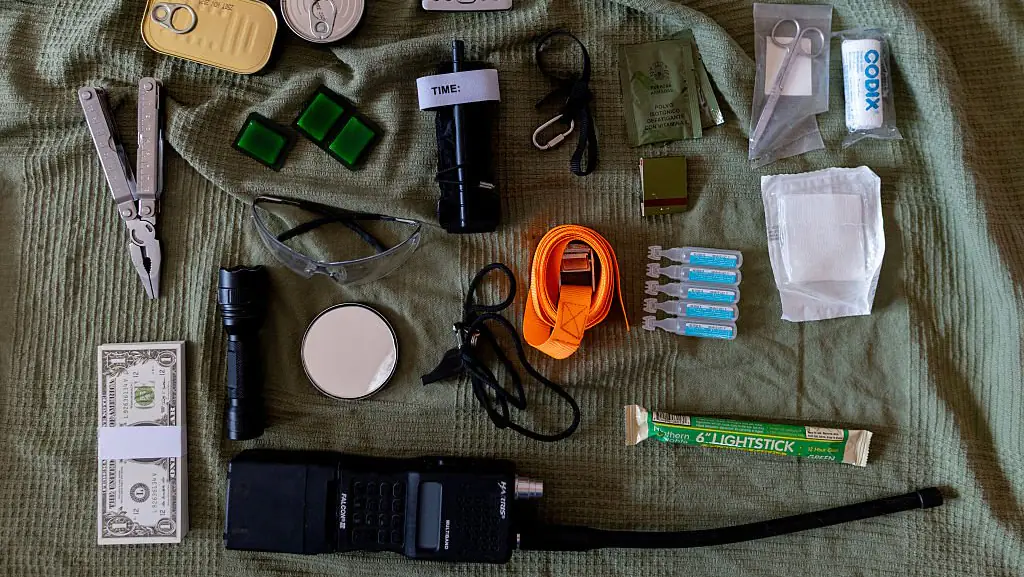 Items such as these could help in the event of a disaster. Credit: Eduardo Parra/Europa Press via Getty Images 
