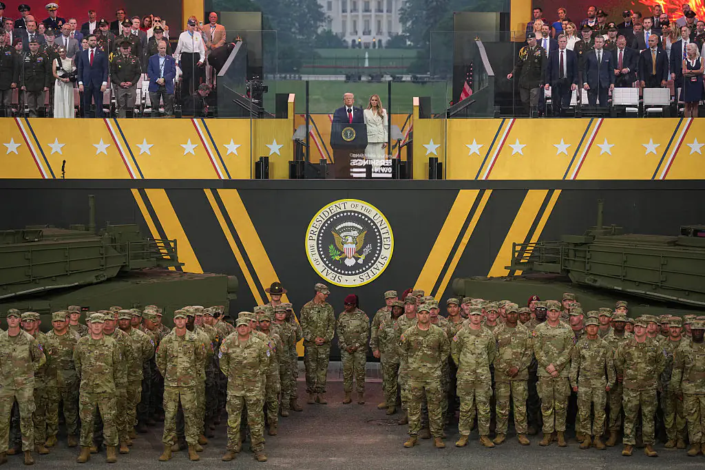 The professor believes America is going to send ground troops into Iran, leading to a full-scale ground invasion. Credit: Andrew Harnik / Getty