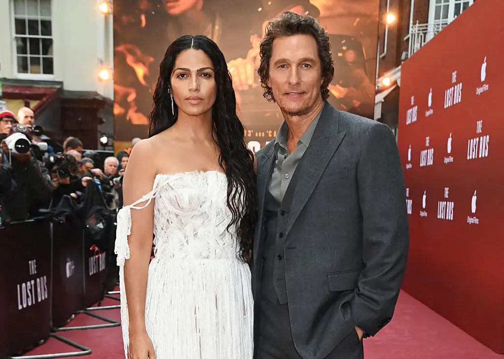 Matthew McConaughey and his wife Camila Alves have lived in Texas for 14 years. Credit: Dave Benett/Getty Images for Apple TV+