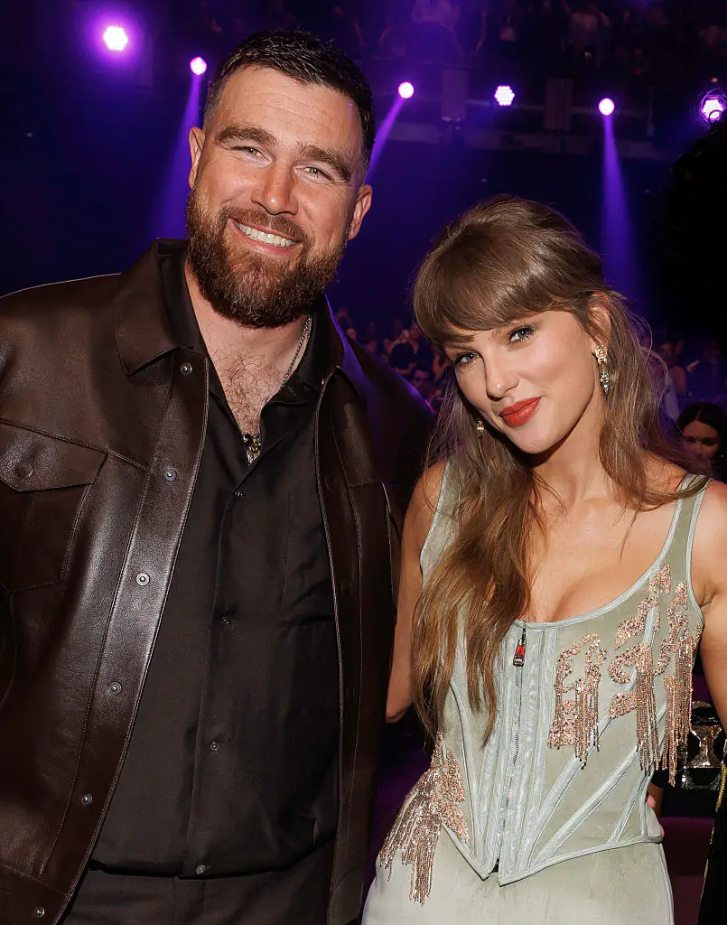 Taylor Swift has left fans speechless with the suggestive lyric about Travis Kelce in a new song. Credit:	Christopher Polk / Getty