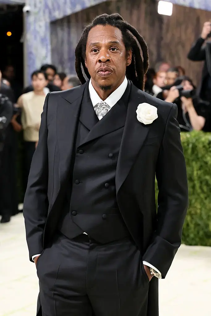 Jay-Z will reportedly perform at the 2027 Super Bowl halftime show. Credit: Theo Wargo / FilmMagic / Getty