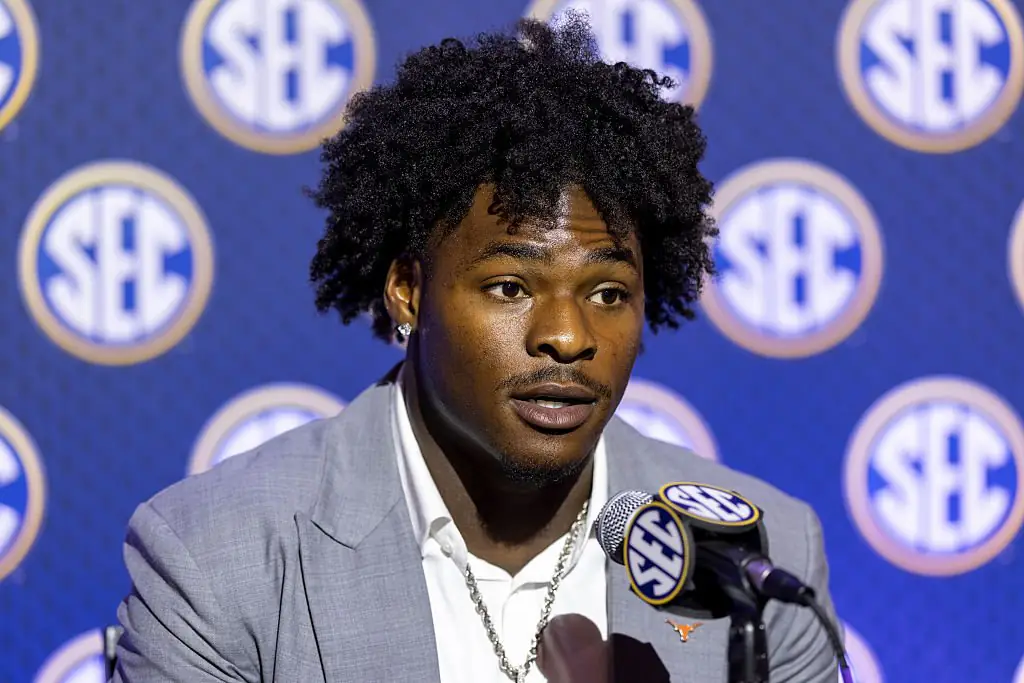 Colin Simmons #1 of the Texas Longhorns has spoken out after committing a 