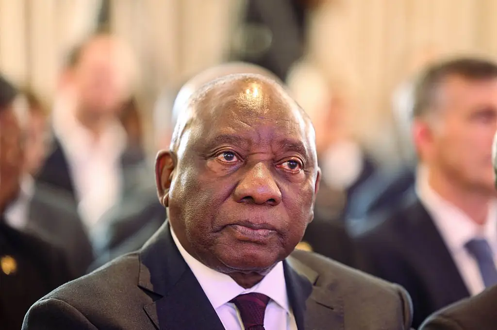 Cyril Ramaphosa has promised the killers will be found. Credit: Sharon Seretlo/Gallo Images via Getty Images