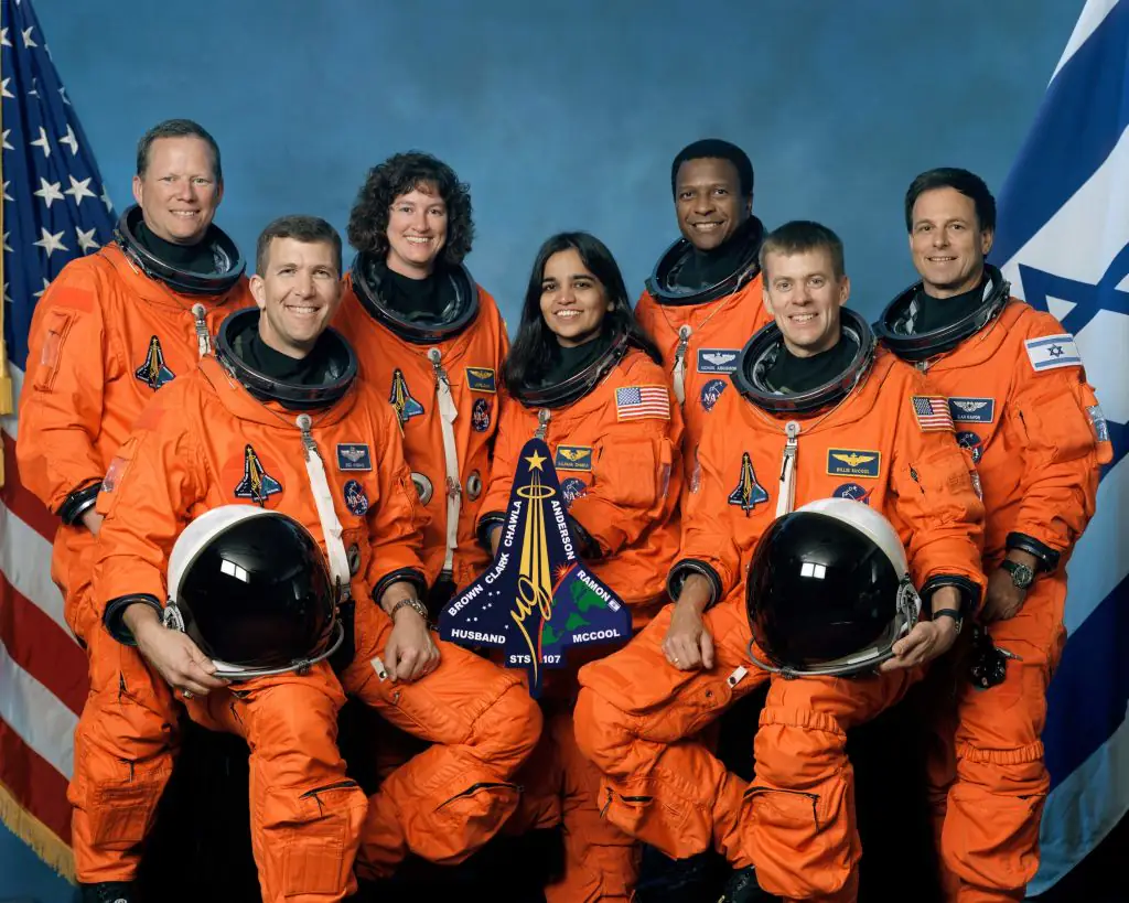 It was the second of two Space Shuttle missions to end in disaster, after the loss of Challenger and crew in 1986. Credit: Getty Images / Handout