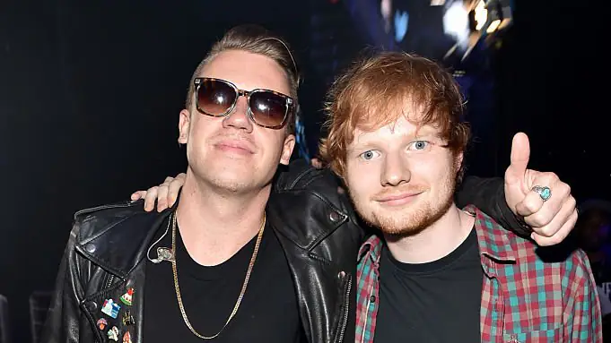 Ed Sheeran's team removed Macklemore from his tour. Credit: Theo Wargo/Getty Images for iHeartMedia