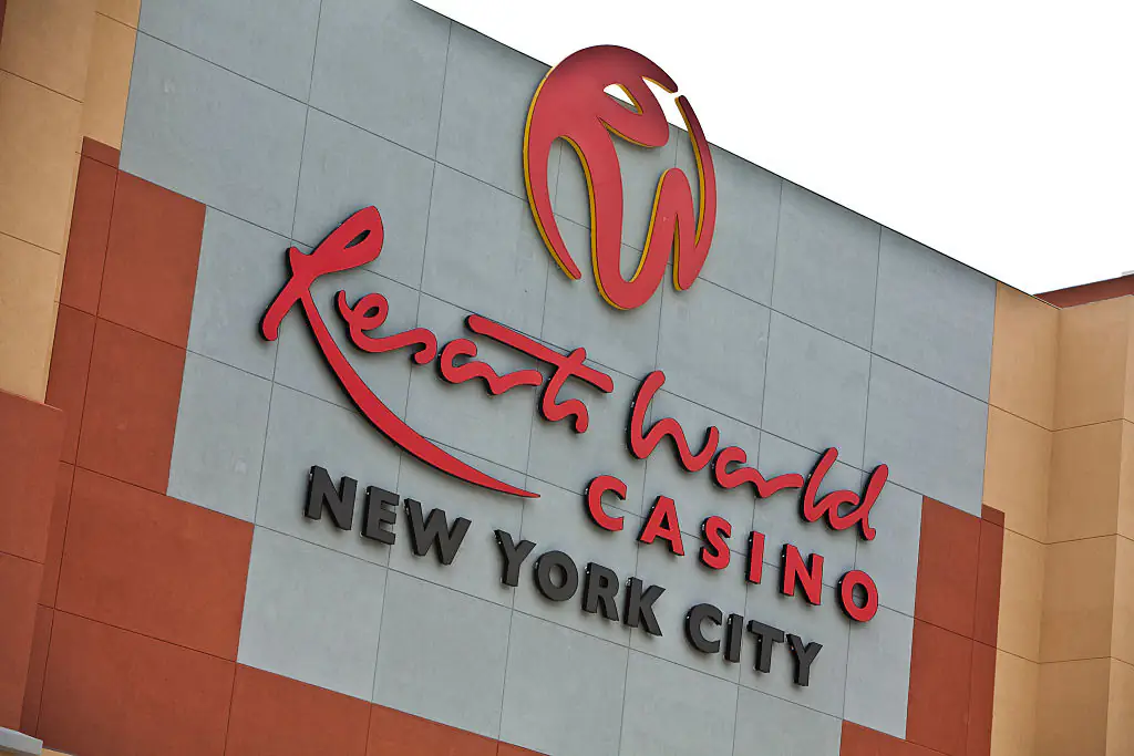 The incident took place at Resort World Casino in Queens. Credit: Ramin Talaie / Getty