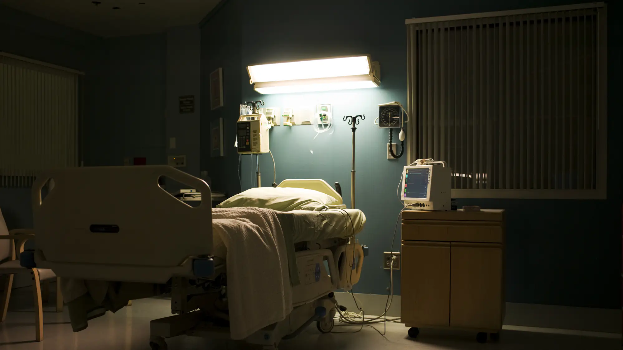 hospital bed