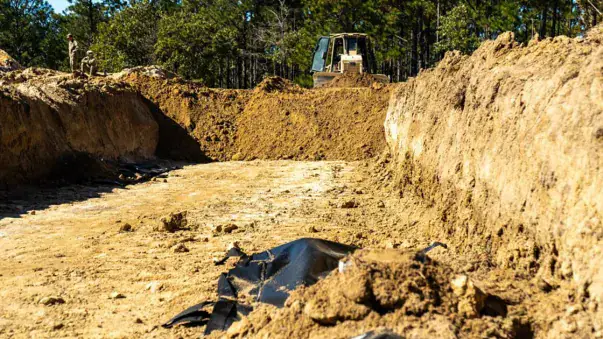 The US Army has been practicing digging mass graves. Credit: Army TimesThe US Army has been practicing digging mass graves. Credit: Army Times