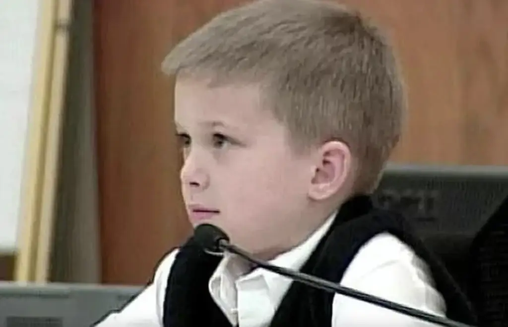 AJ Hutton testified against his mom. Credit: ITV