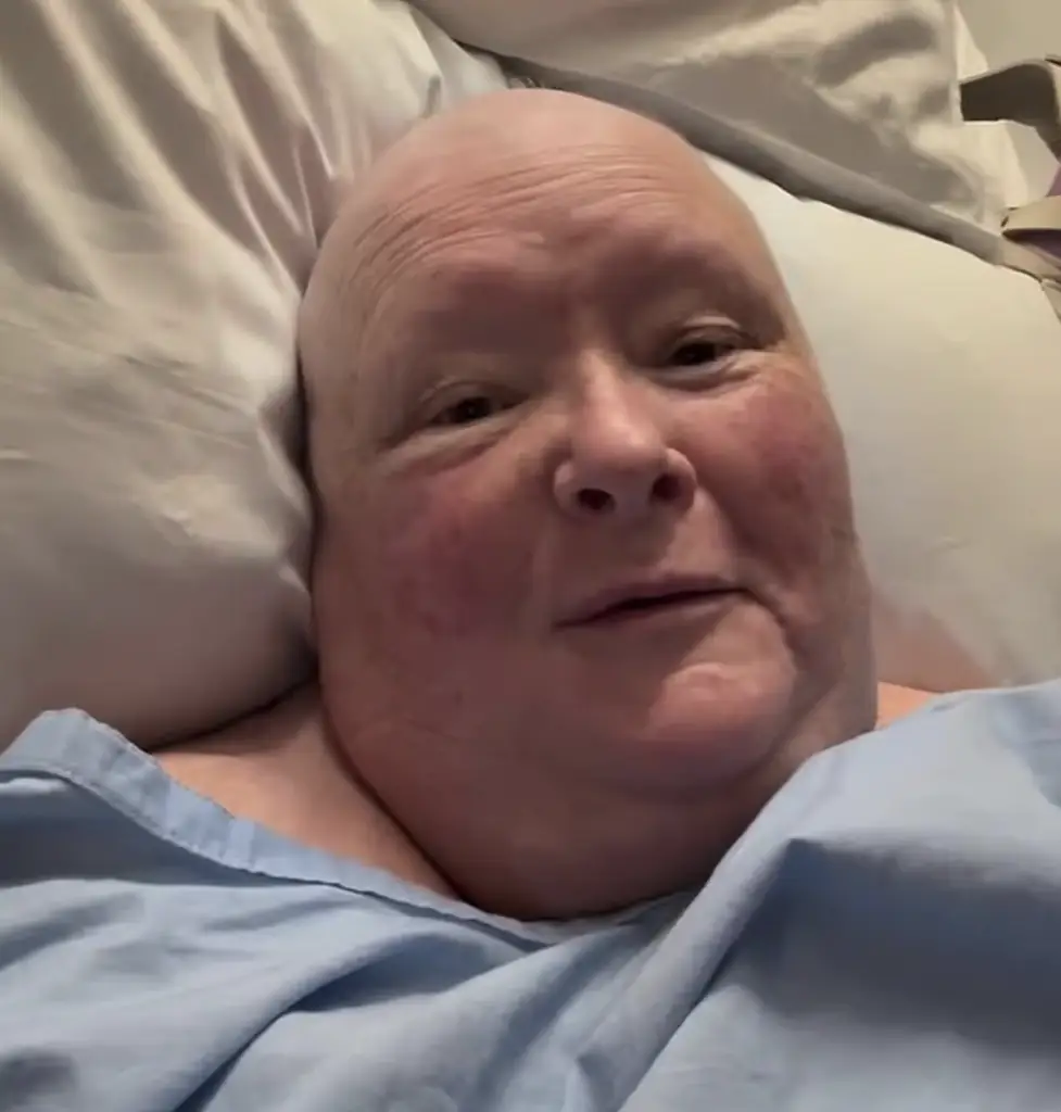 Szubanski is maintaining a positive attitude. Credit: Magda Szubanski / Instagram.