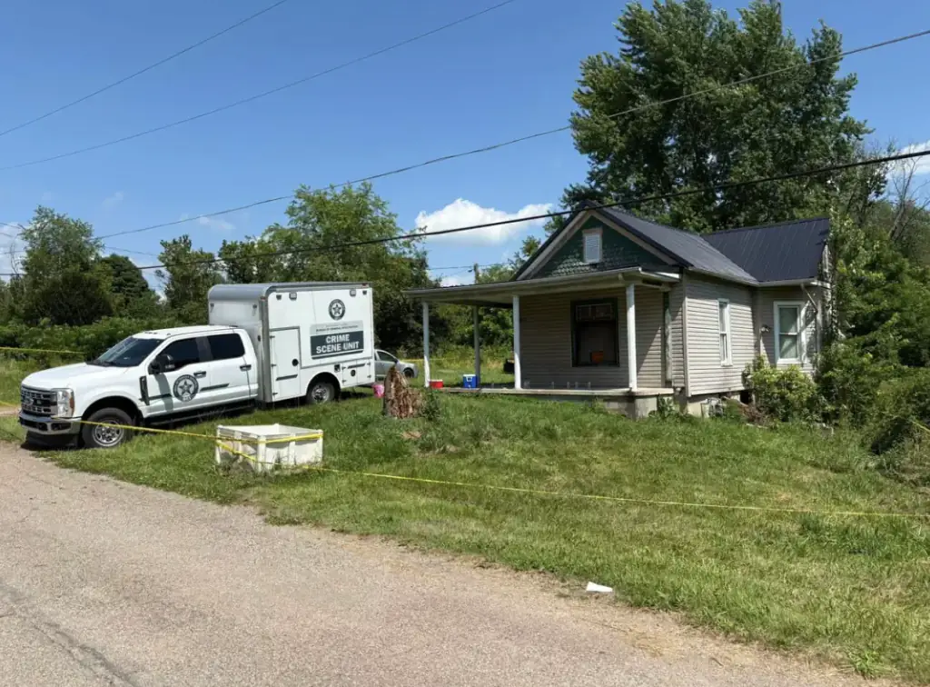 The property the children were found in was falling apart. Credit: X / Ohio Attorney General Andy Wilson