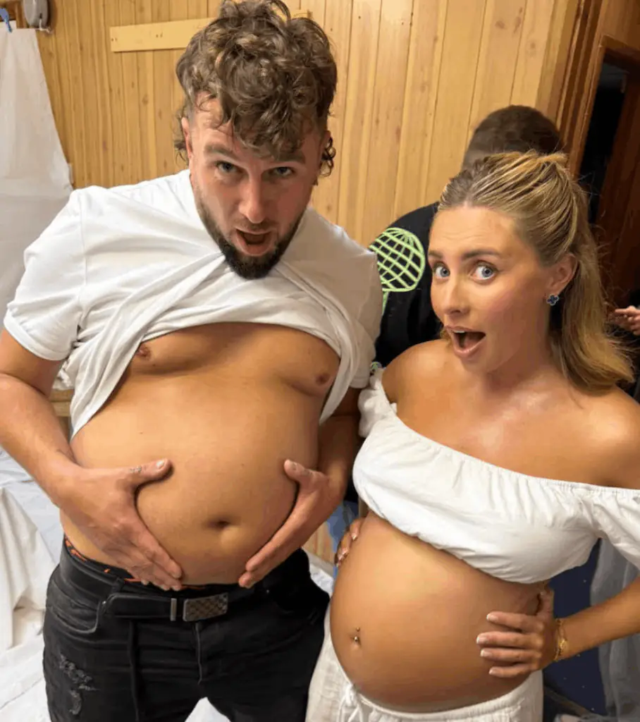 Owain Laing was proud to have attended Bonnie Blue's baby shower. Credit: Instagram