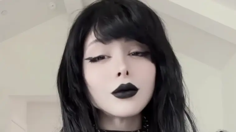 'Goth Baddie' Lamar has a large following on social media. Credit: Lin Lamar/Instagram