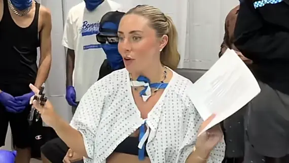 Bonnie Blue's outrageous stunt has been teased for the first time. Credit: TikTok/@bonniebluebabycam
