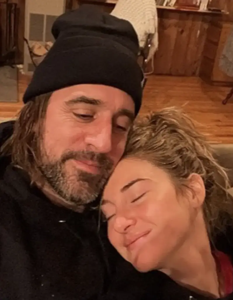 The athlete explained that Woodley initially accepted his proposal in December 2020. Credit: @aaronrodgers12/Instagram
