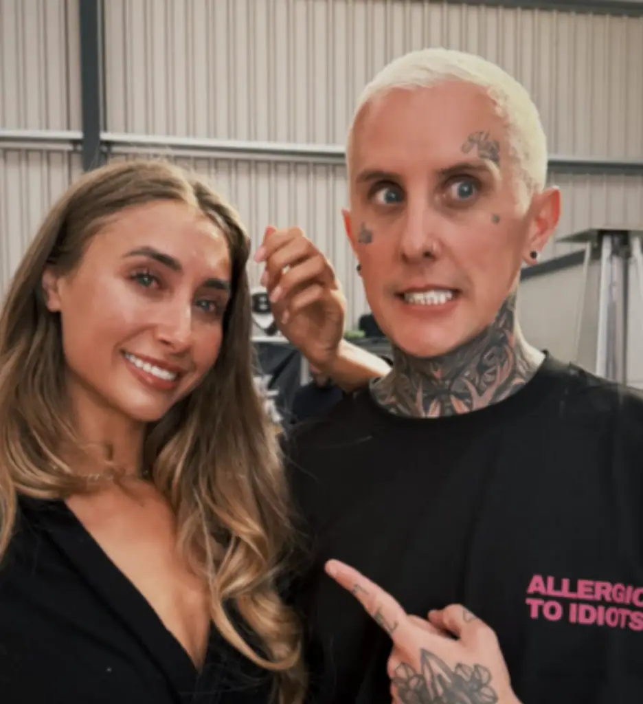 Lily Phillips and Tatman Quinn at her glory hole event. Credit: Tatman Quinn / Instagram