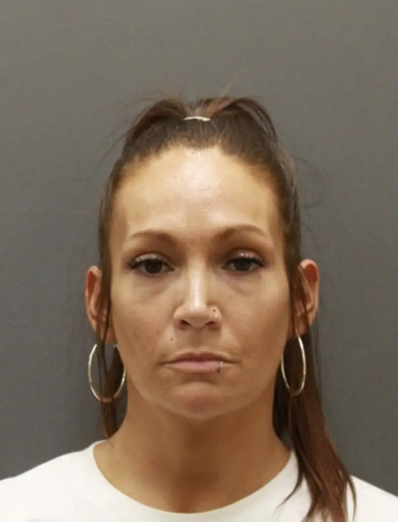 Cyrena Anne Quast's mugshot has gone viral for one reason. Credit: Wright County Sheriff's Office