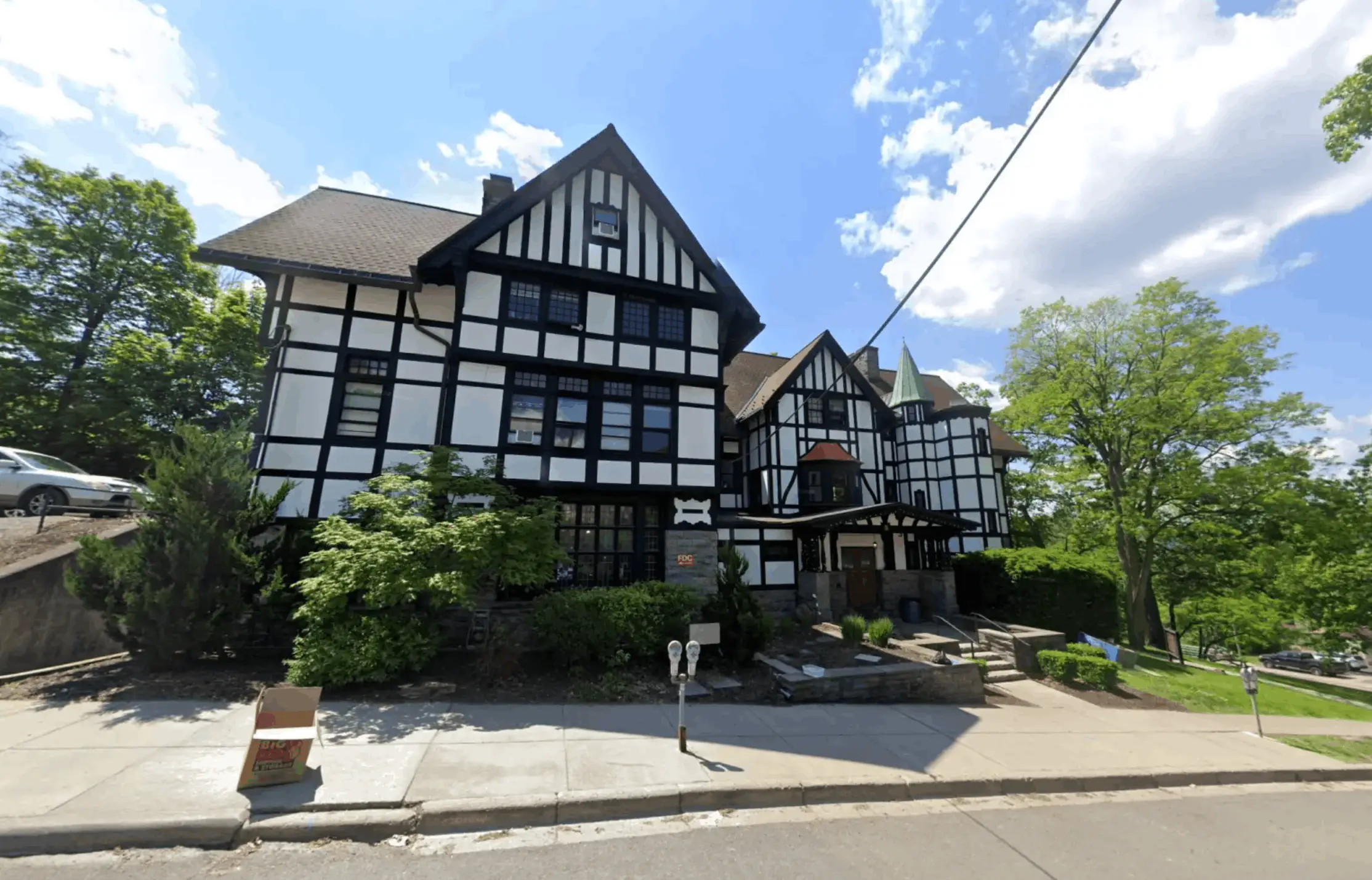 The Cornell frat house has come under fire for the October 2024 incident. Credit: Google Maps
