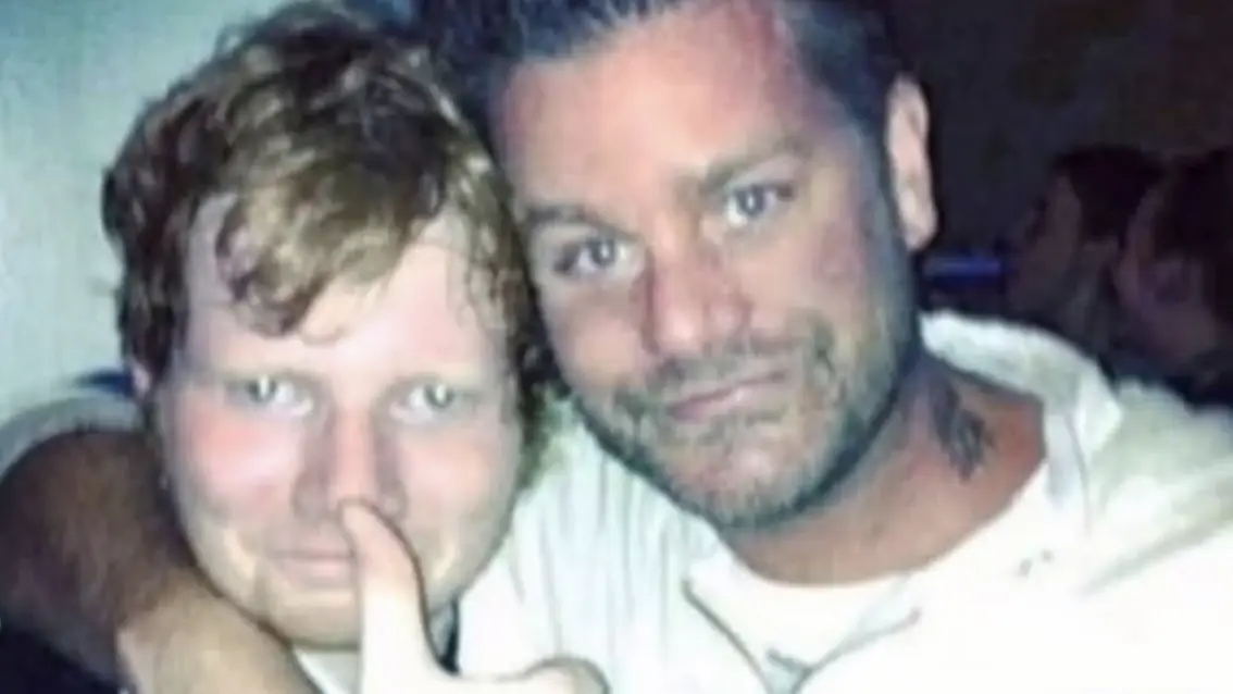 Ed Sheeran and his cousin