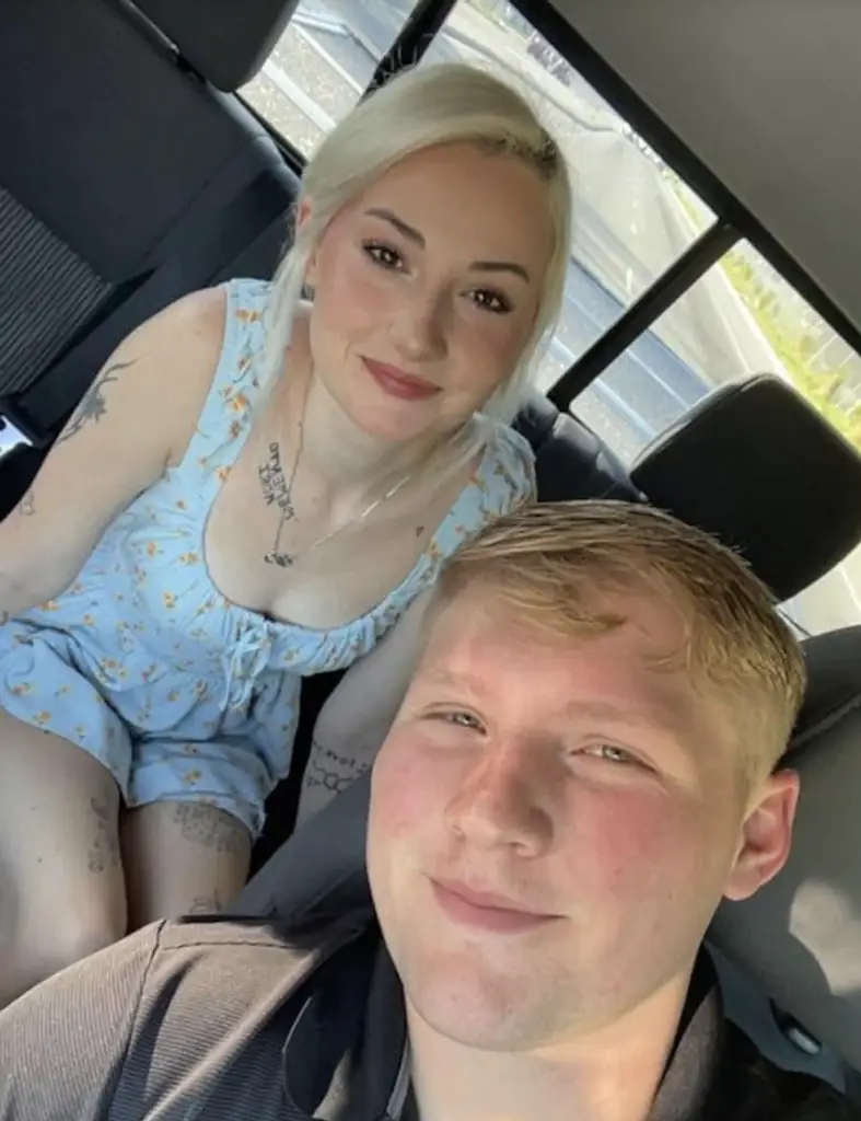 The couple met through mutual friends. Credit: Facebook / Sammy Lowrance