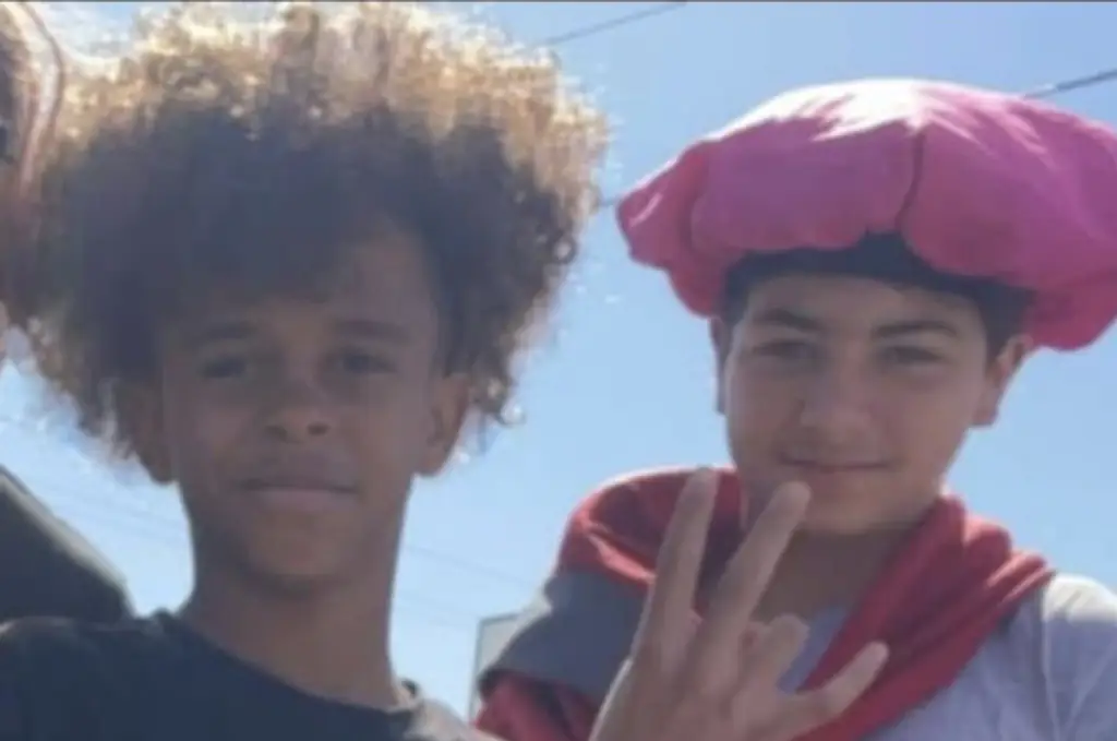 Derrick Hubbard Jr. and George Watts.
Credit: GoFundMe