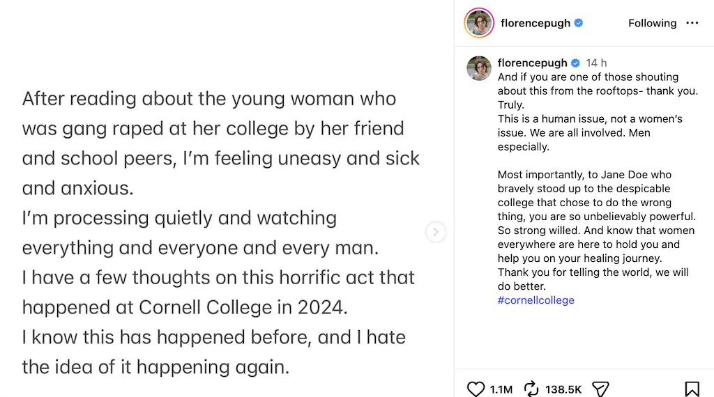 Credit: Instagram / Florence Pugh