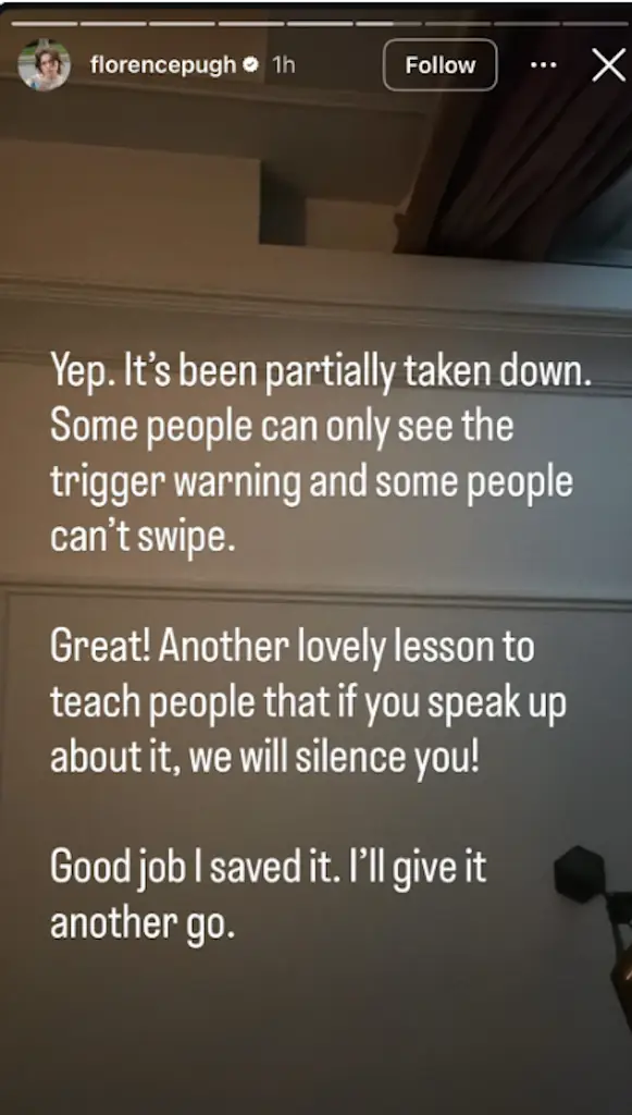 Credit: Instagram / Florence Pugh