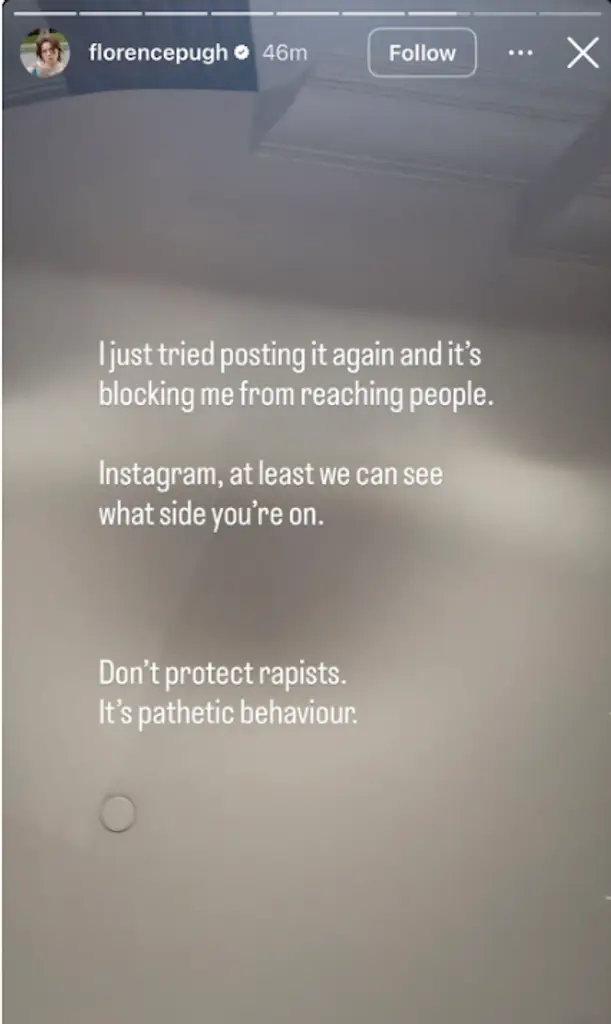 Credit: Instagram / Florence Pugh