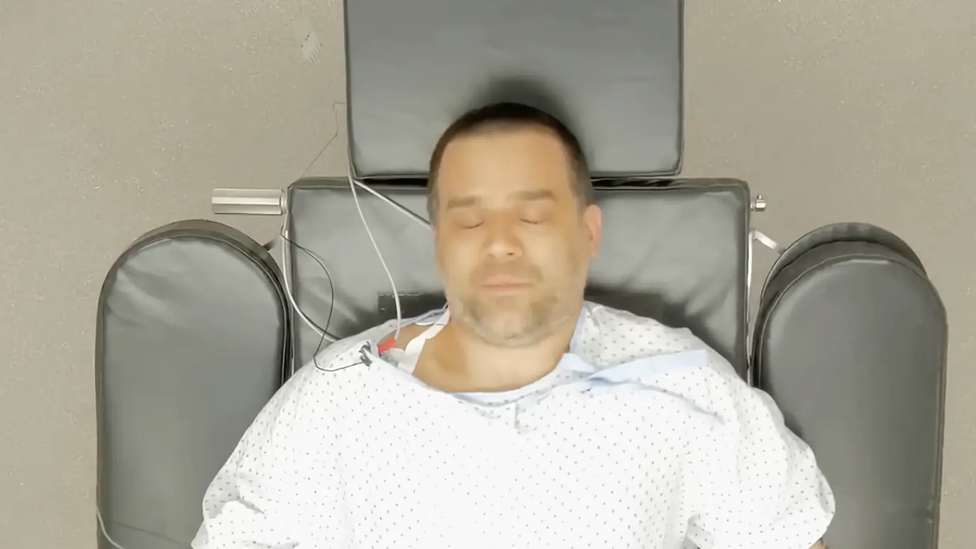 The death penalty can go wrong when lethal injection is involved. Credit: YouTube/Death Penalty Fail