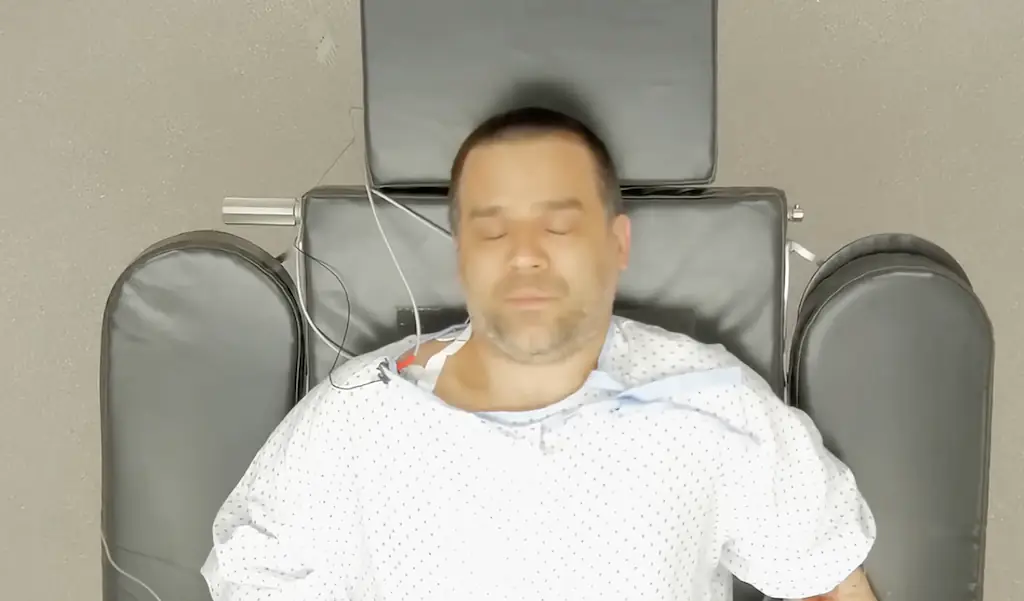 The death penalty can go wrong when lethal injection is involved. Credit: YouTube/Death Penalty Fail