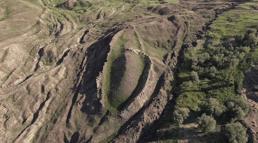 The site of 'Noah's Ark' is said to be 18 miles south of the summit of Mount Ararat, in Turkey. Credit: Andrew Jones