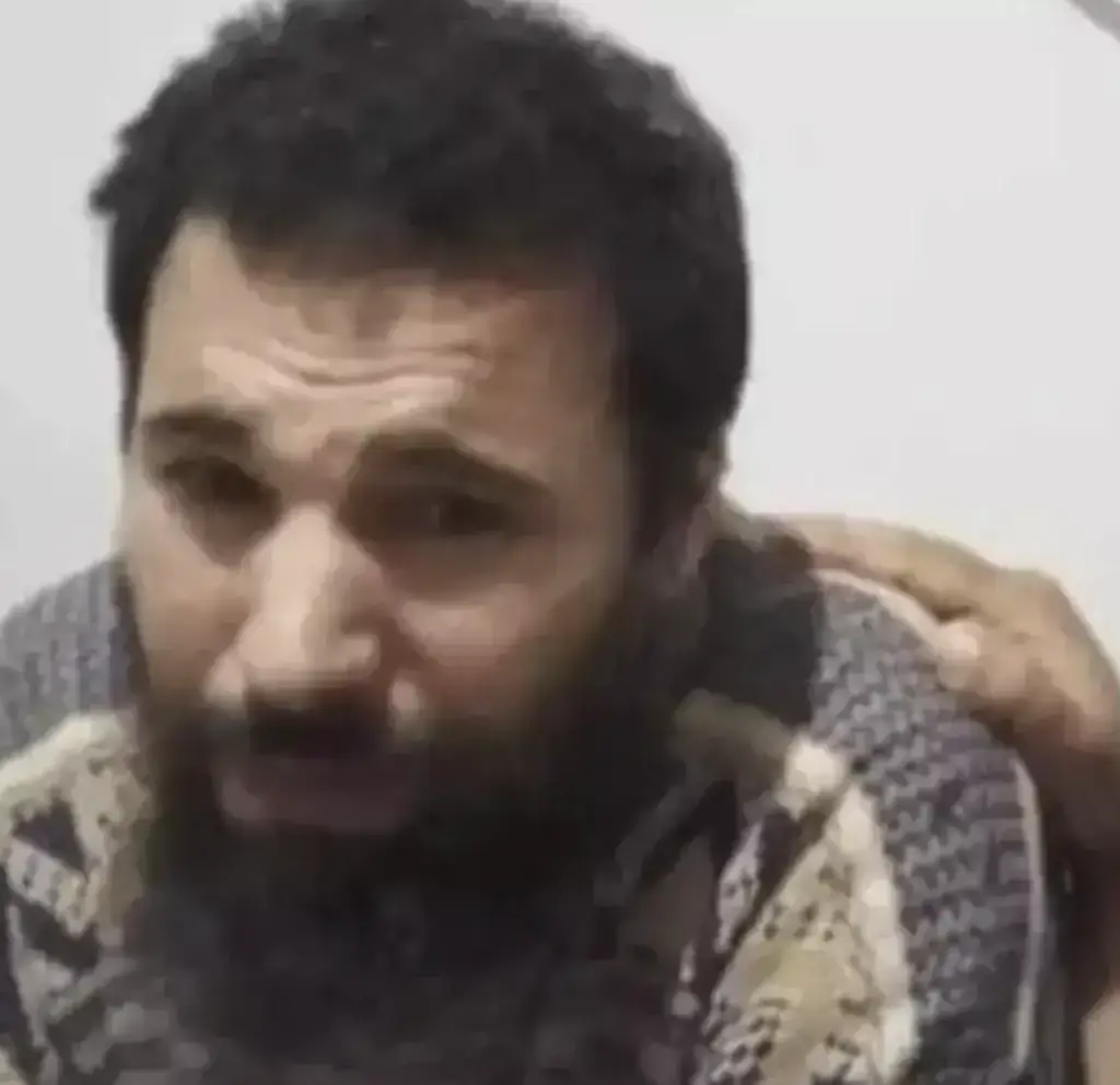Omar Bin Omran after bring found yards from the family home. Credit: Ennahar TV