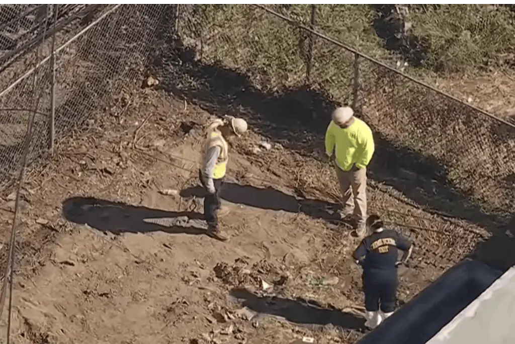 Crews excavated the backyard of Philadelphia's 'House of Horrors'. Credit: FOX 29 Philadelphia