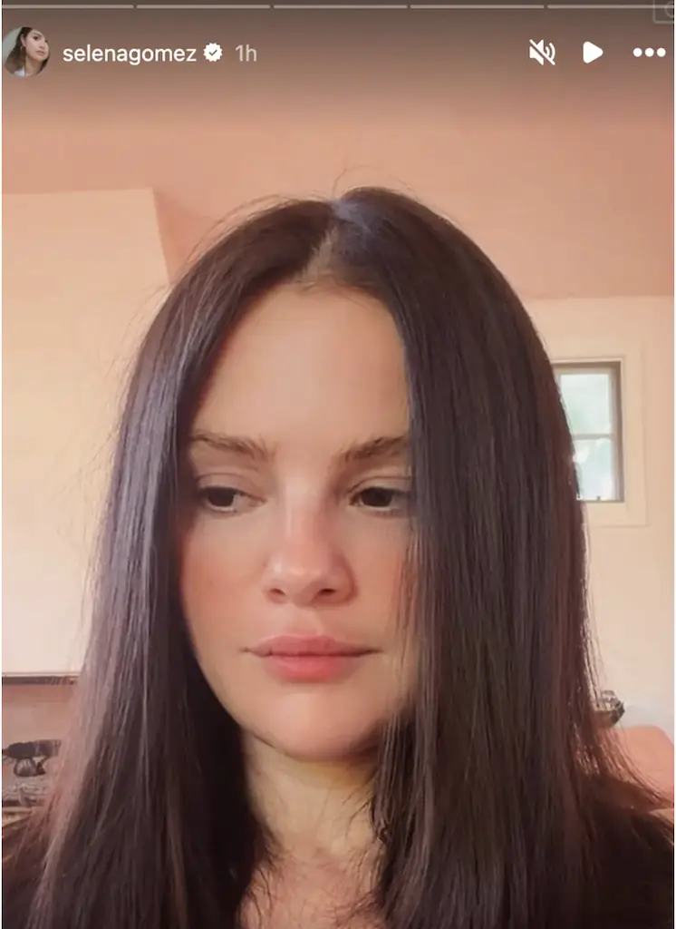 Selena Gomez opens up on Instagram Live about how vaping has changed her voice. Credit: Selena Gomez/Instagram