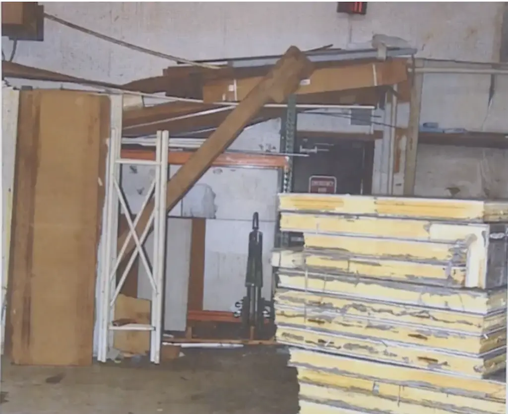 Images off where the young man was trapped have now surfaced. Credit: YouTube / KETV
