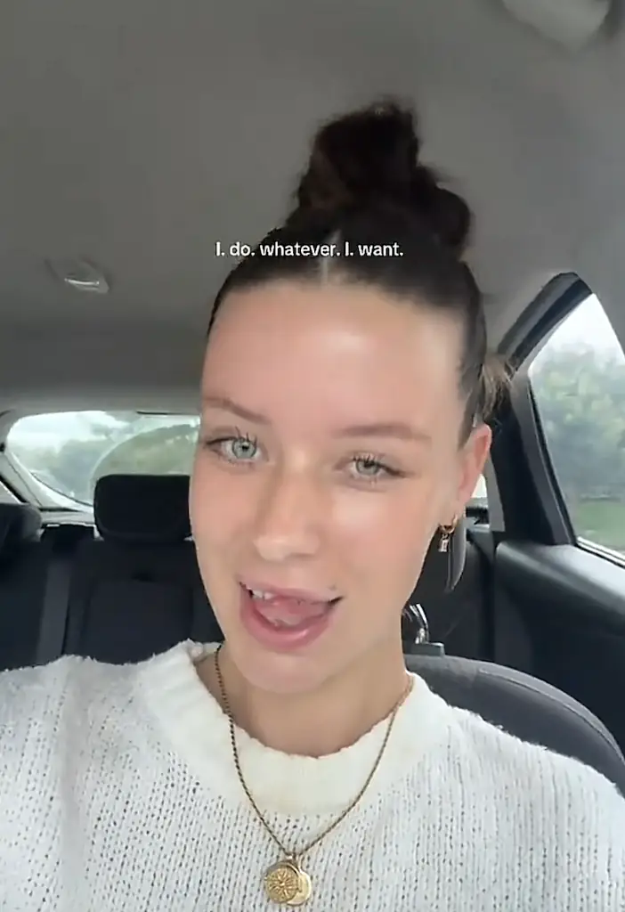 Richardson's old TikTok video has circulated online. Credit: TikTok/@rauralichardson