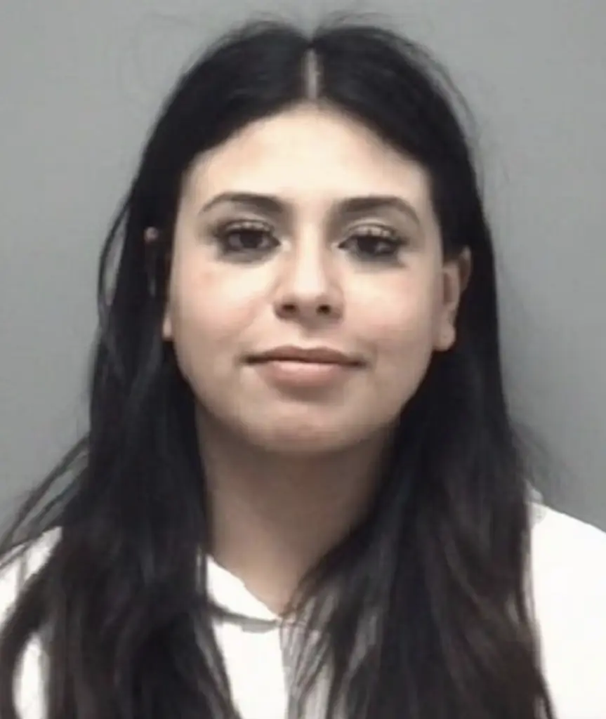 Stephanie Melgoza laughed throughout her arrest, as seen in disturbing body-cam footage. Credit: Tazewell County Sheriff's Department