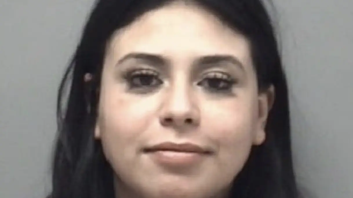 Stephanie Melgoza laughed throughout her arrest, as seen in disturbing body-cam footage. Credit: Tazewell County Sheriff's Department