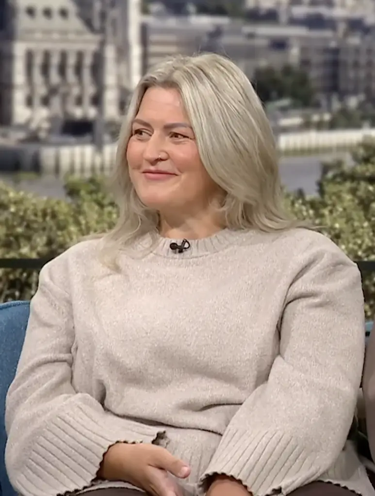 Sammy Evans discovered she was pregnant hours before going into labor. Credit: ITV/This Morning
