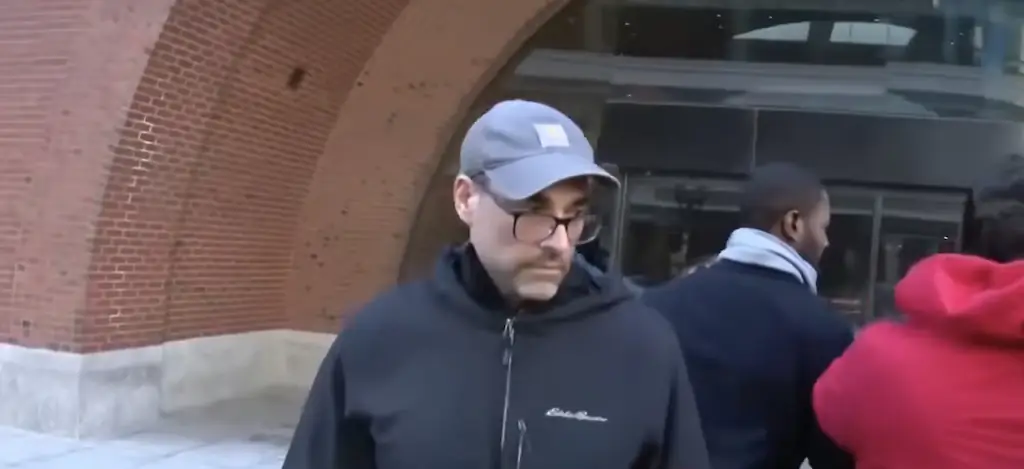 Jonathan Alan Lefman was found guilty. Credit: WCVB Channel 5 Boston/YouTube