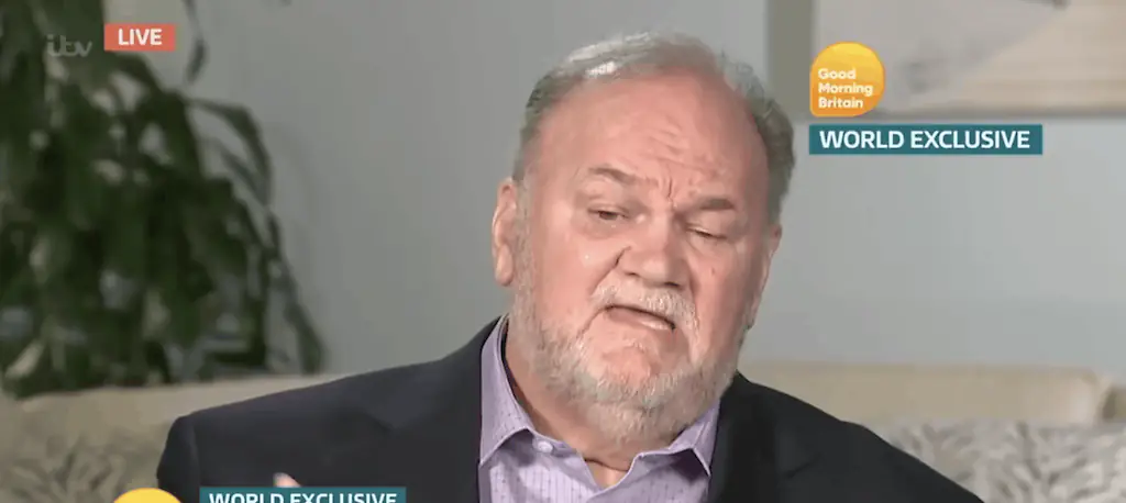 Thomas Markle Sr. is reportedly being investigated for owning child pornography. Credit: ITV